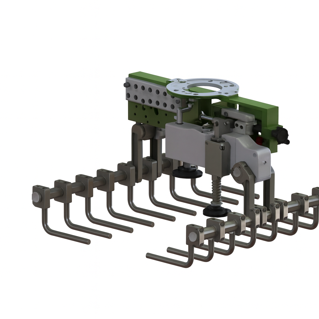 Pallet lifting end-effector