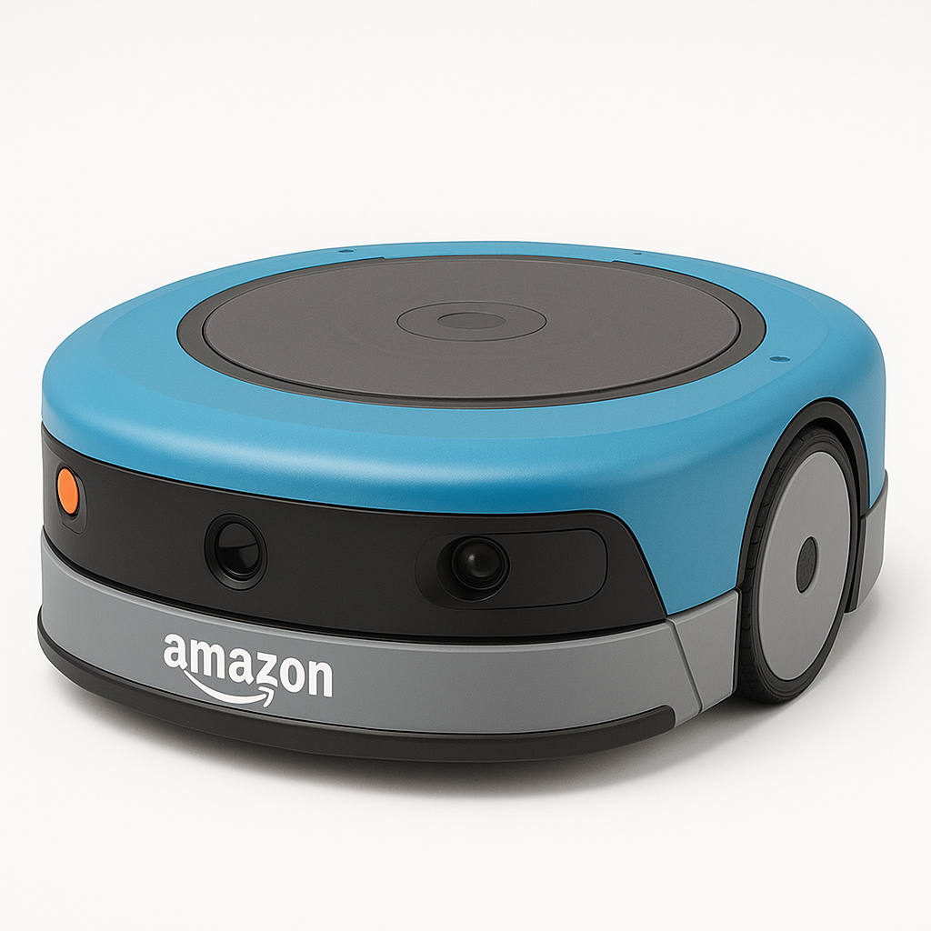 An image of an Amazon robot.