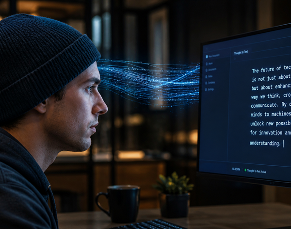 AI hat turns thoughts into text